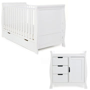 Obaby Stamford Classic 2 Piece Room Set - White