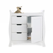 Obaby Stamford Closed Changing Unit - White