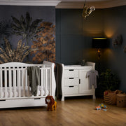 Obaby Stamford Luxe 2 Piece Room Set - White