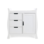 Obaby Stamford Luxe 3 Piece Room Set - White