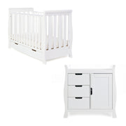 Obaby Stamford Mini 2 Piece Room Set - White