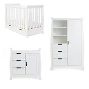 Obaby Stamford Mini 3 Piece Room Set - White