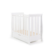 Obaby Stamford Space Saver Cot - White