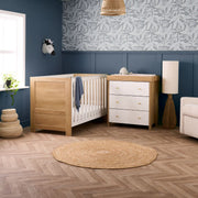 Obaby Nika 2 Piece Room Set - Oak & White