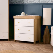 Obaby Nika 2 Piece Room Set - Oak & White