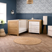 Obaby Nika 2 Piece Room Set - Oak & White