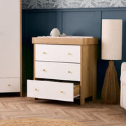 Obaby Nika 2 Piece Room Set & Underdrawer - Oak & White