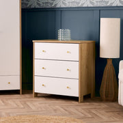 Obaby Nika 2 Piece Room Set & Underdrawer - Oak & White