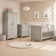Obaby Nika 3 Piece Room Set & Underdrawer - Grey Wash