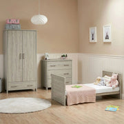 Obaby Nika 3 Piece Room Set & Underdrawer - Grey Wash