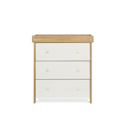 Obaby Nika 3 Piece Room Set - Oak & White