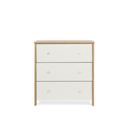Obaby Nika 3 Piece Room Set - Oak & White