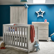 Obaby Nika Mini 3 Piece Room Set & Underdrawer - Grey Wash