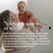 Owlet Twin Bundle - 2 x Dream Sock + 1 Cam 2