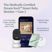Owlet Twin Bundle - 2 x Dream Sock + 1 Cam 2
