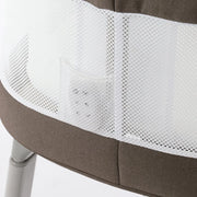 Oyster Wiggle Crib - Mink