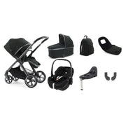 Oyster4 Luxury 7-Piece Bundle with Pebble 360 Pro 2 Car Seat & Base - Black Olive