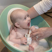 Shnuggle Baby Bath - White/Grey