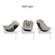 Silver Cross Approach Plus 360 Car Seat - Natural Taupe