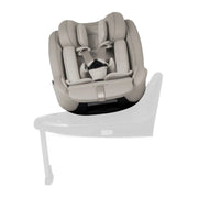 Silver Cross Approach Plus 360 Car Seat - Natural Taupe - OPEN BOX