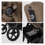 Silver Cross Breez Pushchair - Maple