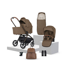 Silver Cross Breez Travel System Accessory Bundle - Maple