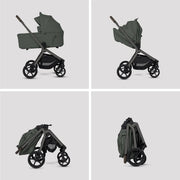 Silver Cross Breez Travel System Accessory Bundle - Pewter