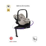 Silver Cross Breez Ultimate 360 Infant Carrier Bundle - Champagne
