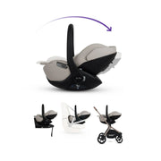 Silver Cross Breez Ultimate 360 Infant Carrier Bundle - Champagne