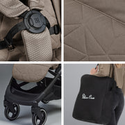 Silver Cross Clic 2 Stroller & Accessory Bundle - Cobble