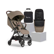 Silver Cross Clic 2 Stroller & Footmuff Bundle - Cobble
