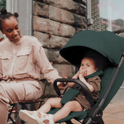 Silver Cross Clic 2 Stroller & Footmuff Bundle - Conifer