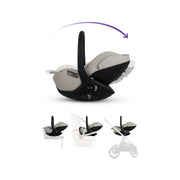 Silver Cross Cove Ultimate 360 Car Seat Bundle - Champagne