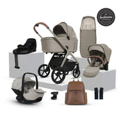Silver Cross Cove Ultimate 360 Car Seat Bundle - Champagne