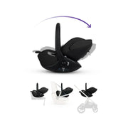 Silver Cross Cove Ultimate 360 Car Seat Bundle - Damson