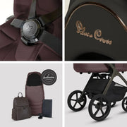 Silver Cross Cove Ultimate 360 Car Seat Bundle - Damson
