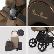 Silver Cross Cove Ultimate 360 Car Seat Family Bundle - Maple