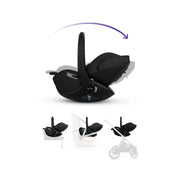 Silver Cross Cove Ultimate 360 Car Seat Family Bundle - Onyx