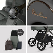 Silver Cross Cove Ultimate 360 Car Seat Family Bundle - Pewter
