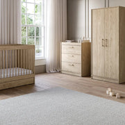Silver Cross Geneva 3 Piece Nursery Set - Oak