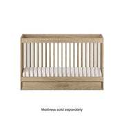 Silver Cross Geneva 3 Piece Nursery Set - Oak