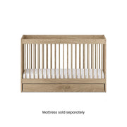 Silver Cross Geneva 4 Piece Furniture Set - Oak