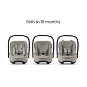 Silver Cross Glide Plus 360 Infant Car Seat - Natural Taupe