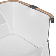 Silver Cross Lunar Co-Sleeper Bedside Crib - Whisper Grey
