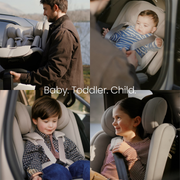 Silver Cross Motion 3 All‑Size Car Seat – Natural Taupe