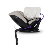 Silver Cross Motion 3 All‑Size Car Seat – Natural Taupe