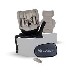 Silver Cross Motion 3 All‑Size Car Seat – Natural Taupe