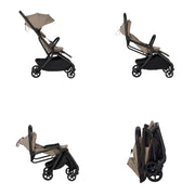 Silver Cross Nia Compact Stroller - Champagne