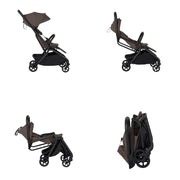 Silver Cross Nia Compact Stroller - Chocolate