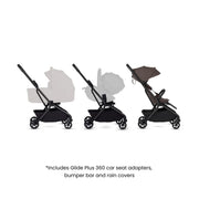 Silver Cross Nia Compact Stroller - Chocolate - OPEN BOX